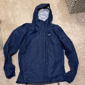 Patagonia Dark Blue Rain Jacket